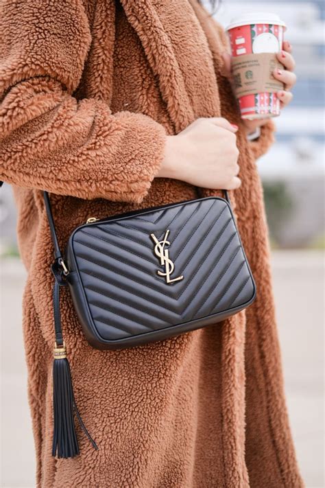 ysl lou belt bag outfit|saint laurent lou camera bag.